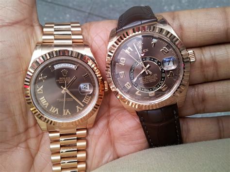 faux big face presidential rolex